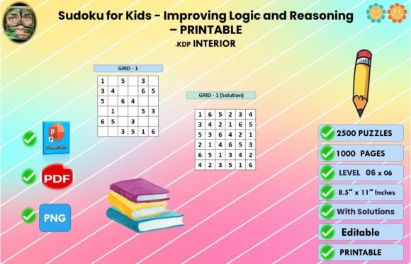 2500 Sudoku for Kids – A Meaningful Path Toward Sharper Logic and Reasoning