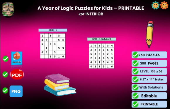 A Year of Logic Puzzles for Kids: Smart Choices That Actually Build Thinking Skills