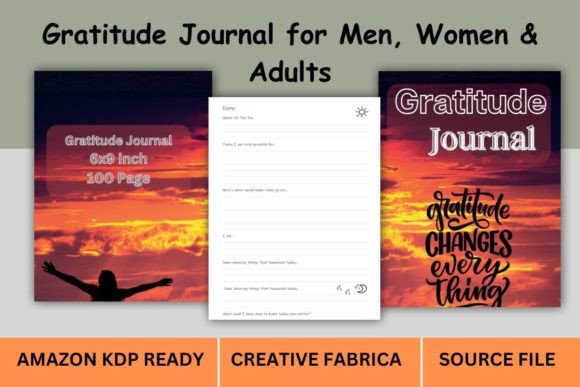 Crafting the Perfect Interior Book Cover for a Gratitude Journal