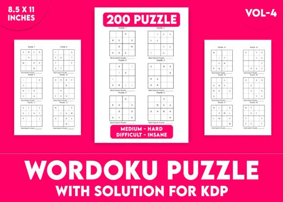 Evaluating Wordoku Puzzles for KDP Interior Vol-4: A Practical Guide for Publishers and Puzzle Enthusiasts