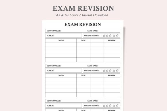 How an Exam Tracker and Exam Revision Planner Can Transform Your Study Routine
