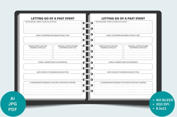 Letting Go Forgiveness KDP Interior: How to Select, Use, and Publish a High-Impact Self-Help Journal