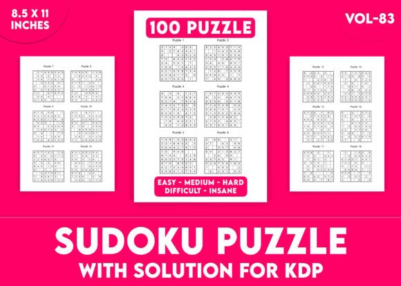 Sudoku Puzzles for KDP Interior Vol-83