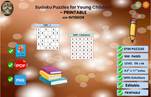Sudoku Puzzles for Young Children: A Smart Introduction