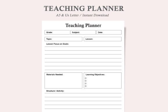 The Ultimate Guide to Teaching Planners: Transforming Lesson Preparation and Classroom Success