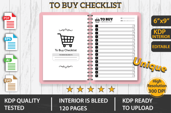 To Buy Checklist KDP Interior: Integrating Structure into Your Daily Planning Workflow